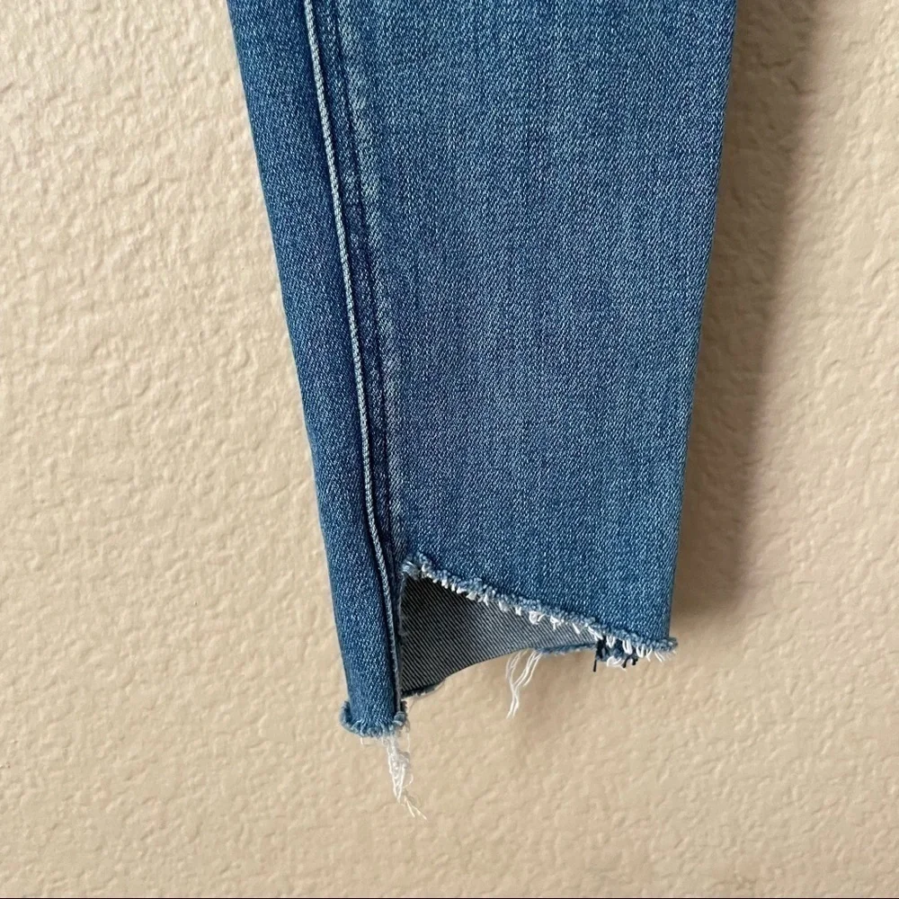 McGuire Denim Raw Hem Blue Jeans